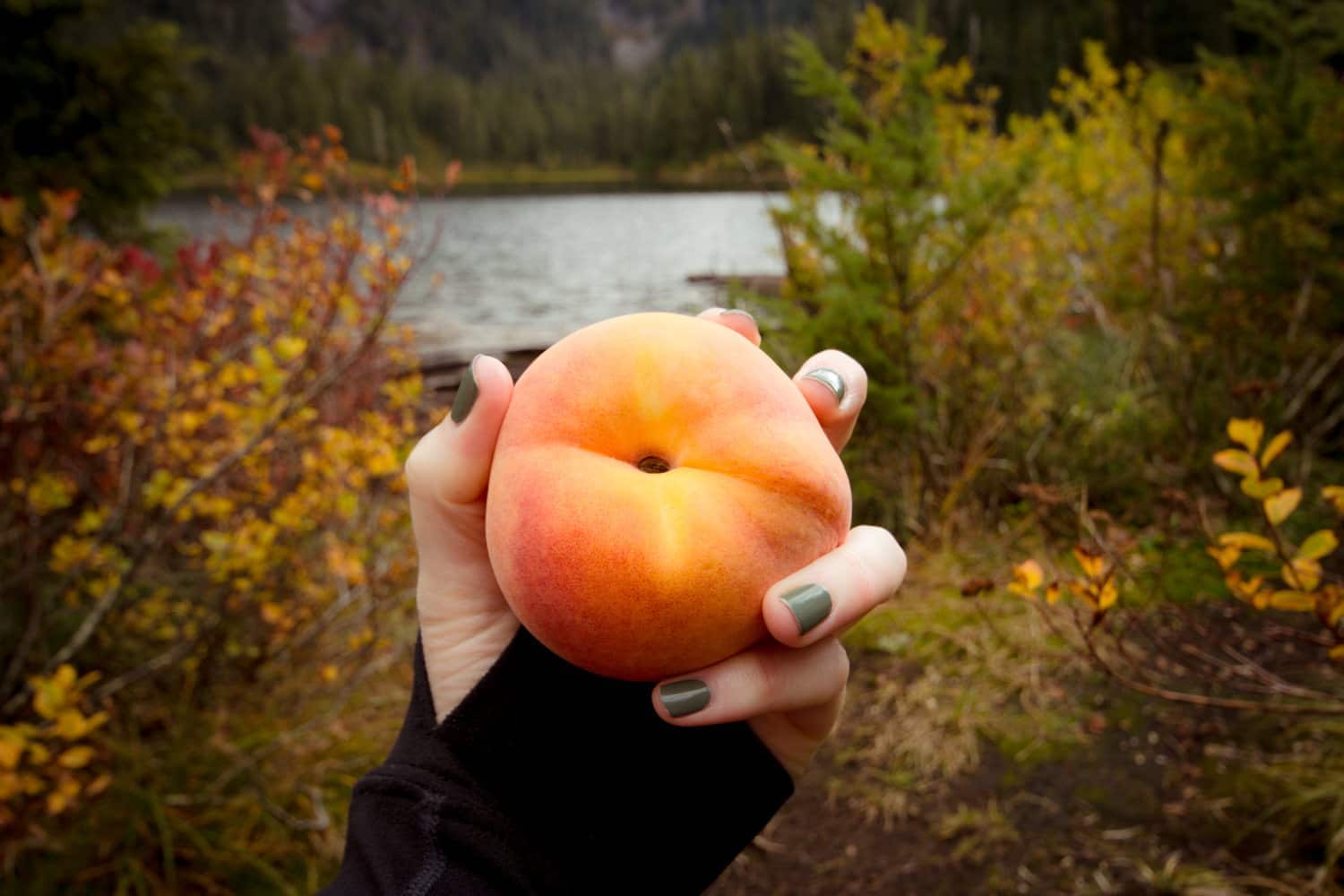 Nothing beats biting into a post-hike peach